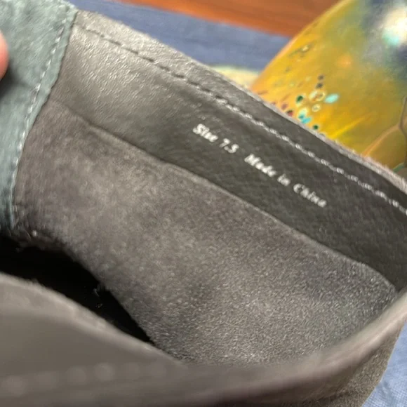 Blue Suede Boots - Like New - Picture 7 of 8